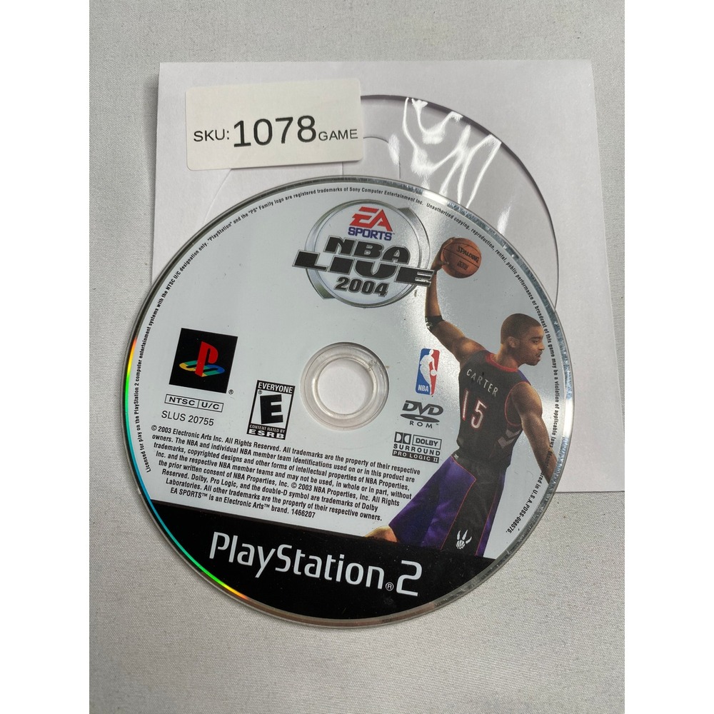 EA Sports NBA Live 2004 Sony PlayStation 2